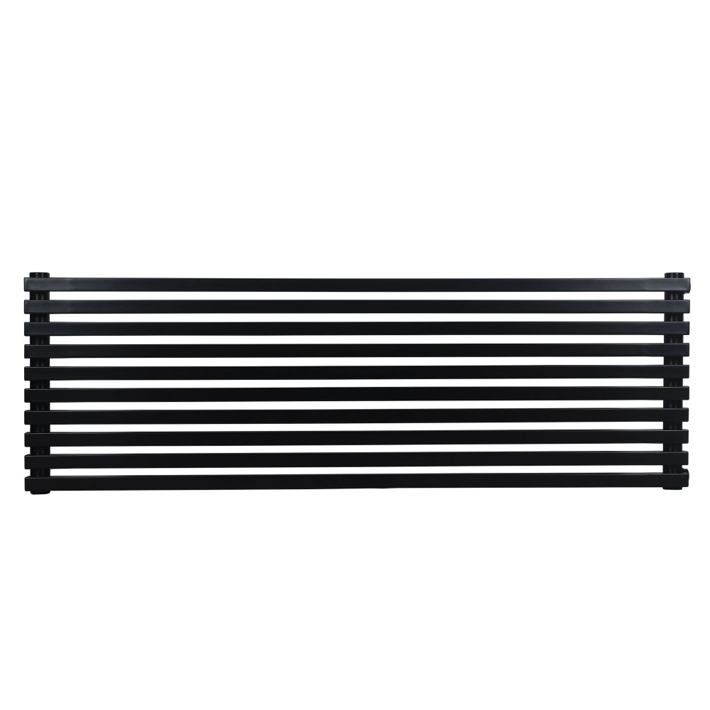 Трубчатый радиатор Betatherm горизонтальный Quantum BQH1 405x1200 (Черный Ral9005M подк. 34)